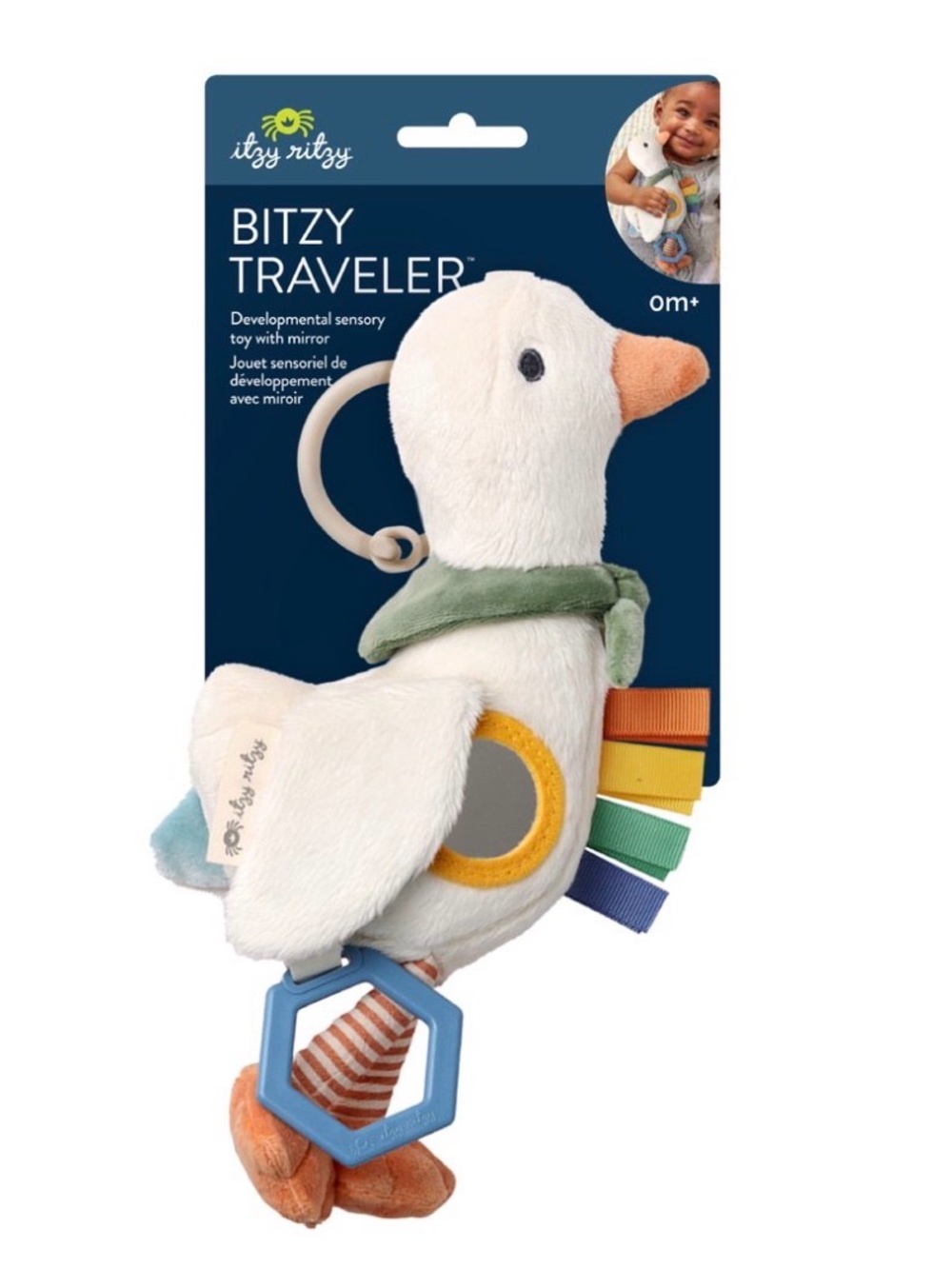 Itzy Ritzy Bitzy Traveler Plush Bird Toy